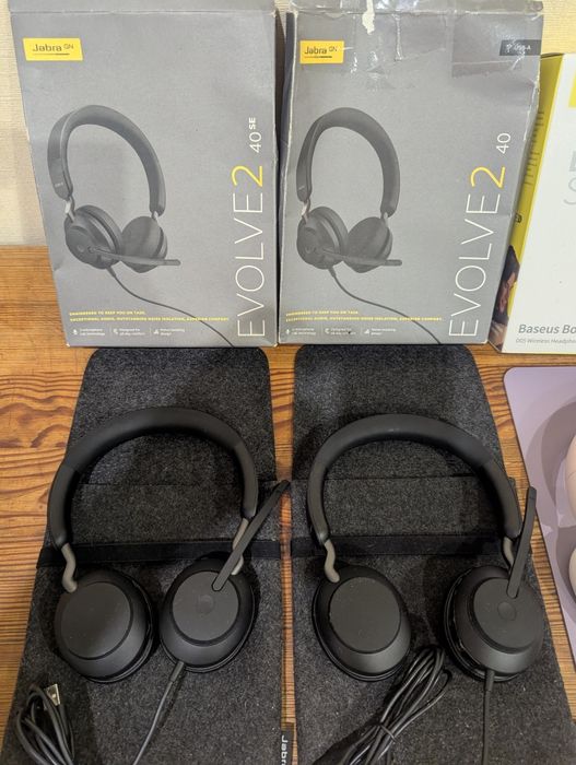 Професійна гарнітура Jabra Evolve 2 40 SE MS USB-C Stereo НОВІ