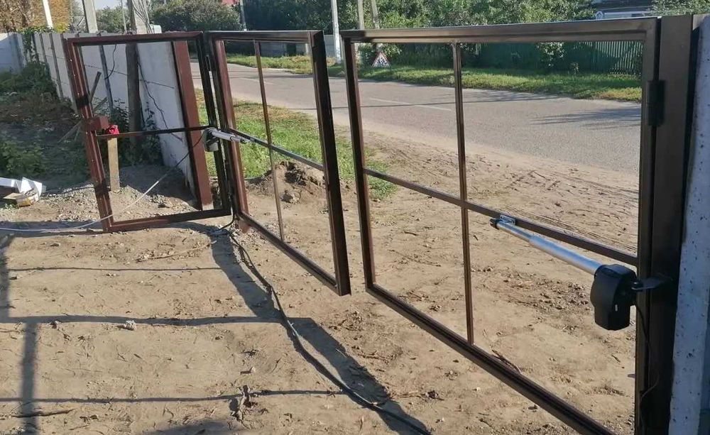 Каркас розпашних воріт, Розпашні ворота, Ворота, Ворота для дому, Дачі