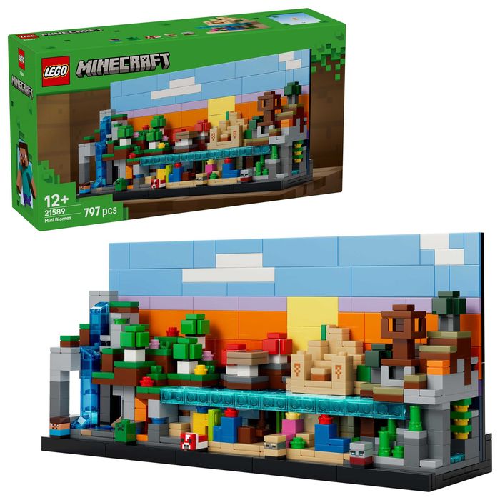 LEGO Minecraft 21589 Minibiomy