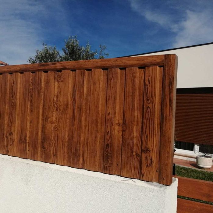 Vedação Chapa Madeira