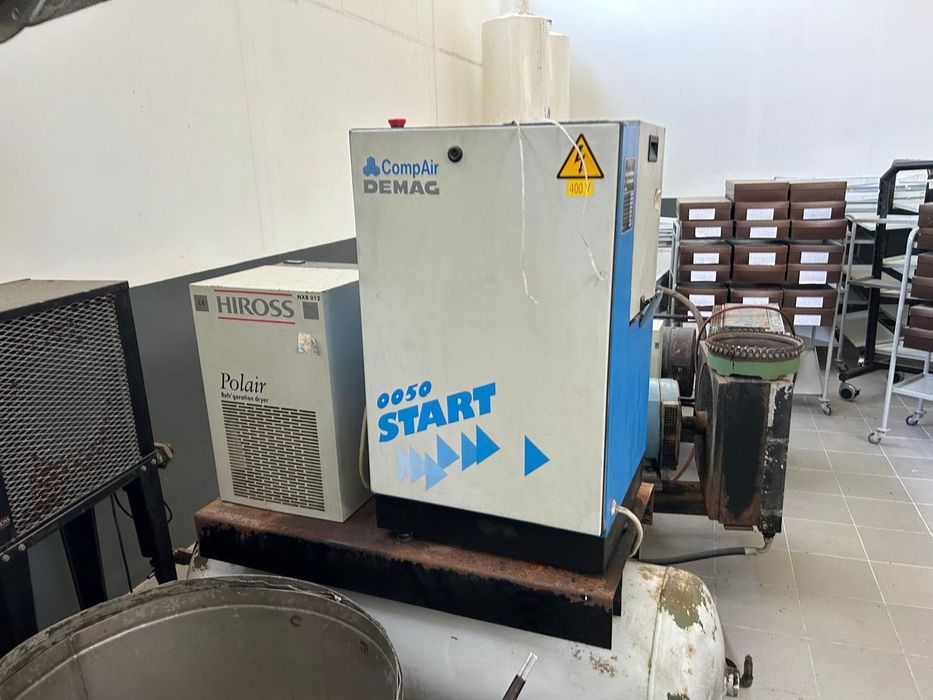Compressor CompAir Demag 0050 Start