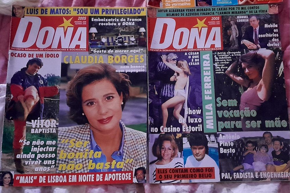 Várias revistas.Tenho mais.