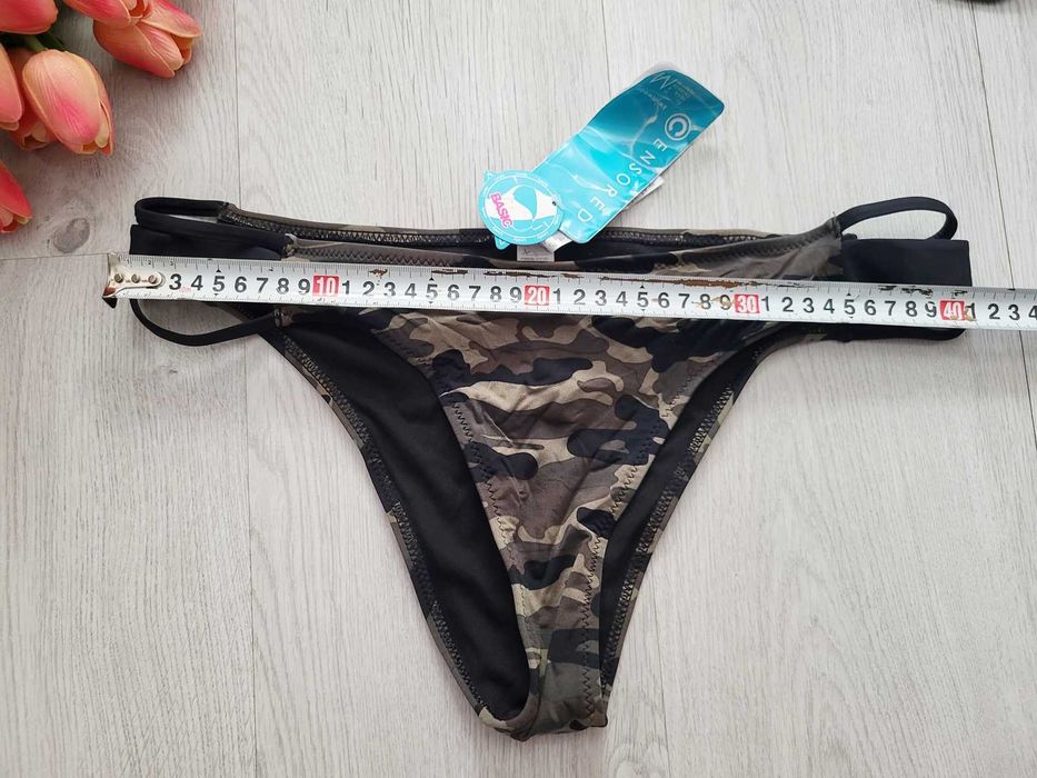 Nowe majtki figi od stroju kąpielowego bikini moro Censored