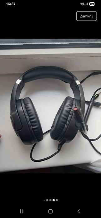 Słuchawki z mikrofonem gamingowy Onikuma