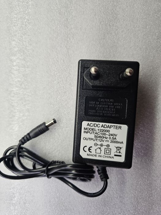Zasilacz 12V 2Ah nowe duża ilość