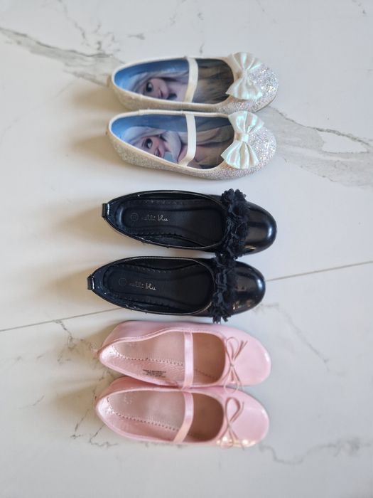 Balerinki 32 trzy pary