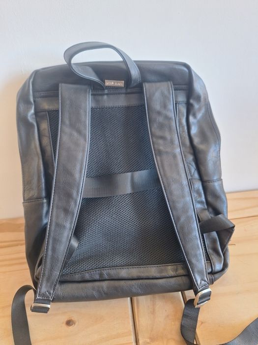 Stylowy plecak Bessie London 32 l, skóra