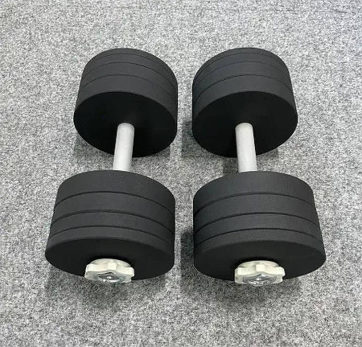 Ціну знижено! Розбірні Сталеві гантелі 10 16 20 22 30 40КГ з покраскою