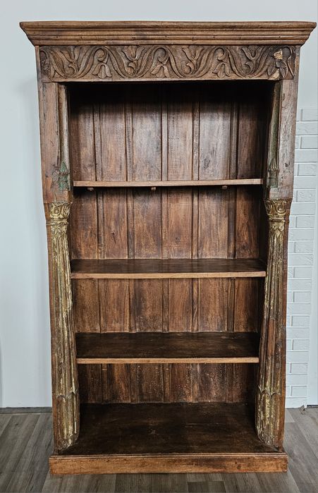 Regał drewniany vintage