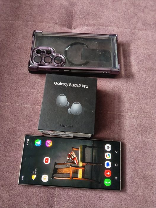 S24 ultra 512gb/ 12 GB Ramu + Słuchawki buds Pro 2 .