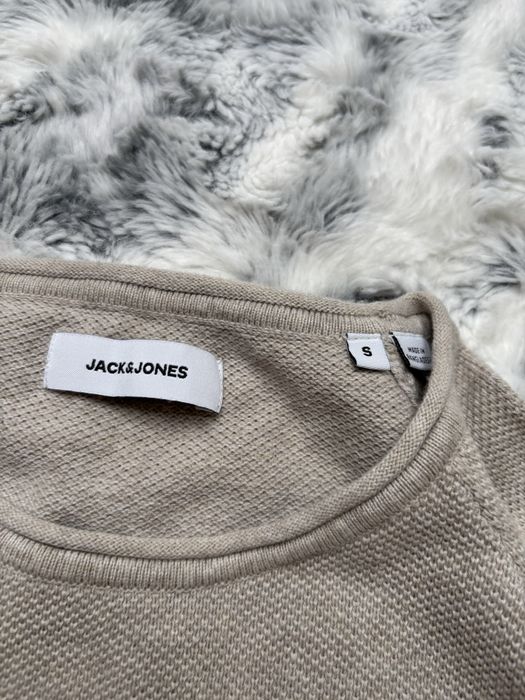 Szary sweterek meski Jack&Jones, S, jak nowy