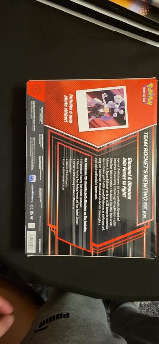 Accessory pouch special collection team  rocket's mewtwo ex box