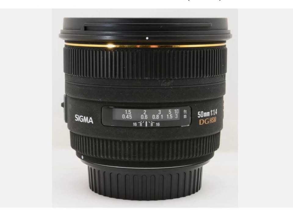 SIGMA EX DG 50mm f/1.4 HSM for Canon (Full Frame or APS-C)64564135916546122