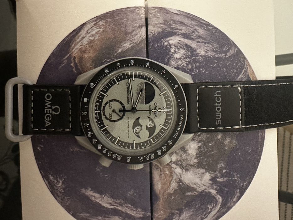 Relogio Omega vs Swatch moonswatch