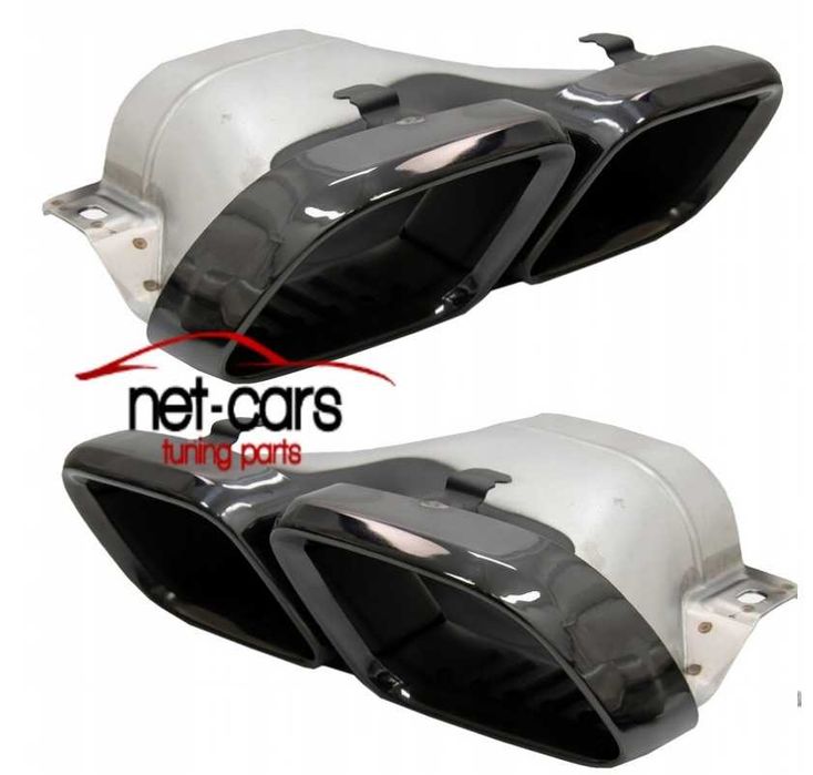 Końcówki wydechu MERCEDES GLE GLS 63 65 V167 X167 AMG czarne