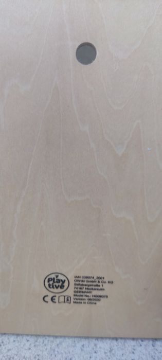 Mesa de brincar de criança