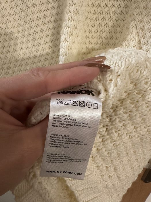 Bawełniany sweter nanok 38 M