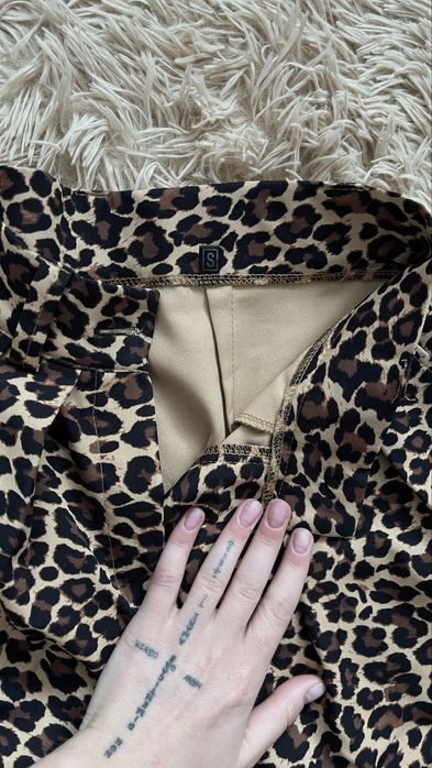 Леопардові штани хс-с