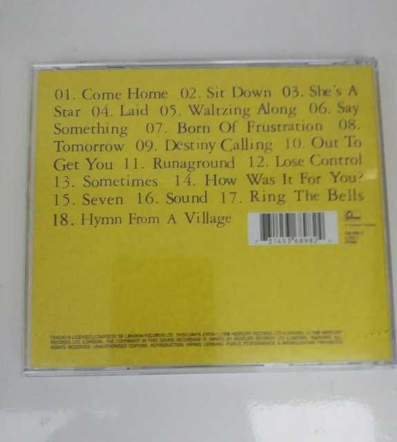 CD  “The Best Of” da banda britânica James, contém 18 músicas.