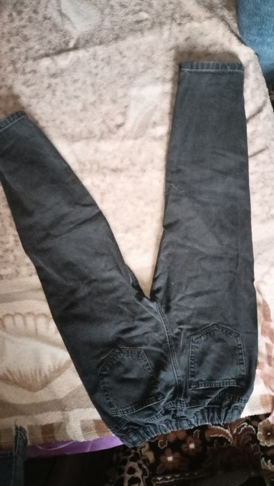 Джинси сірі мом zara