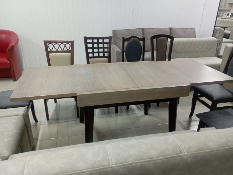 Стіл дерев'яний розкладний 1.0*0.8*2.0