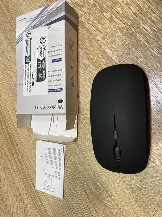 Мишка бездротова безшумна комп'ютерна для пк та ноутбука нова