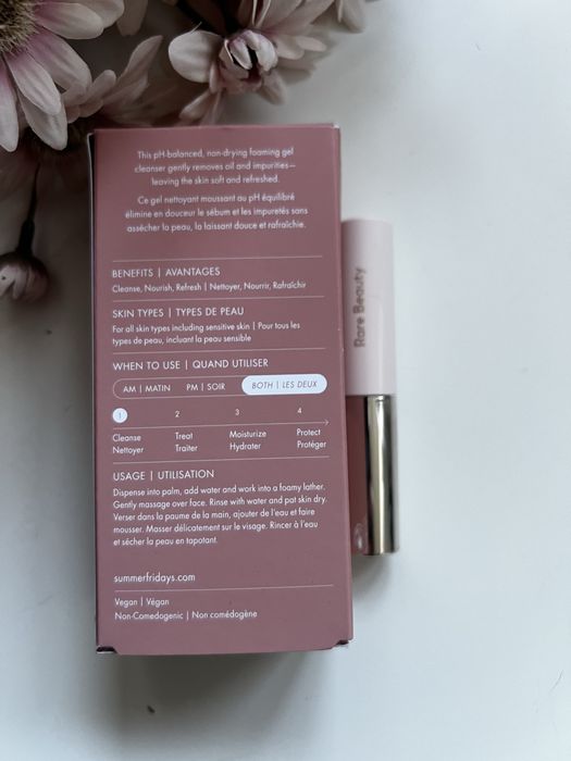 Zestaw kosmetyków bundle Sephora Summer Fridays Rare Beauty