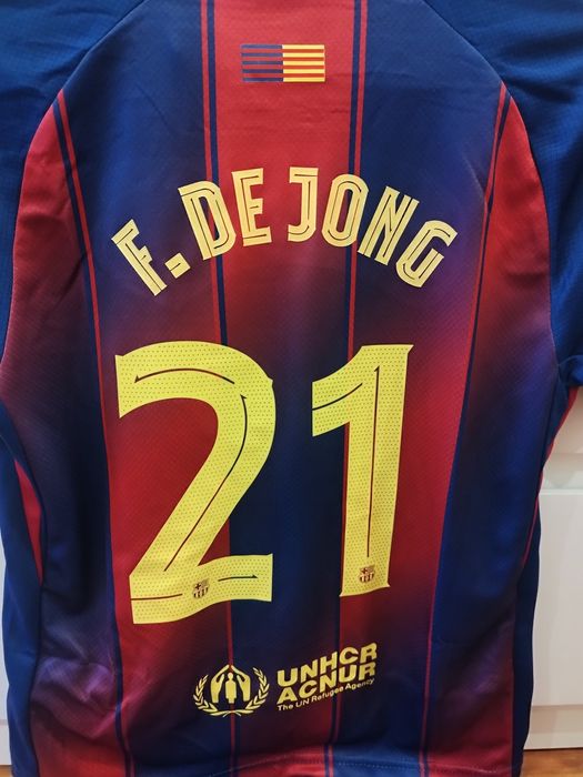 Equipamento criança De Jong  Barça 9/10 anos