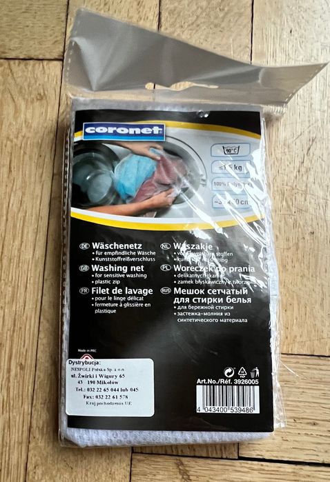 Siatka do prania o wymiarach 35x50 cm