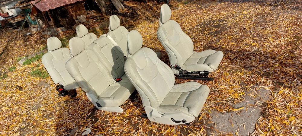 Volvo xc90 inscription салон сидения сидушки сидіння массаж хс90