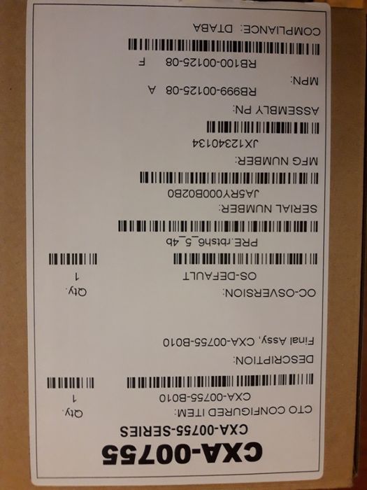 Riverbed Steelhead CXA-00755-B010 WAN Application Accelerator AMZ