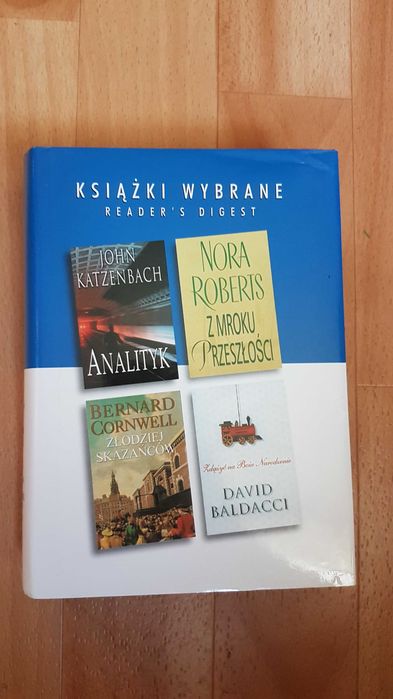 Książki wybrane Reader's Digest 4w1 Katzenbach Roberts Cornwell