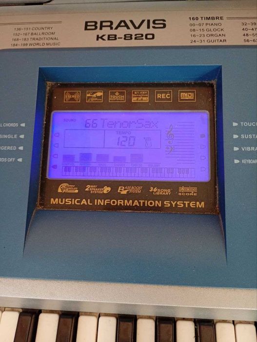 Синтезатор Bravis KB-820 + Підставка