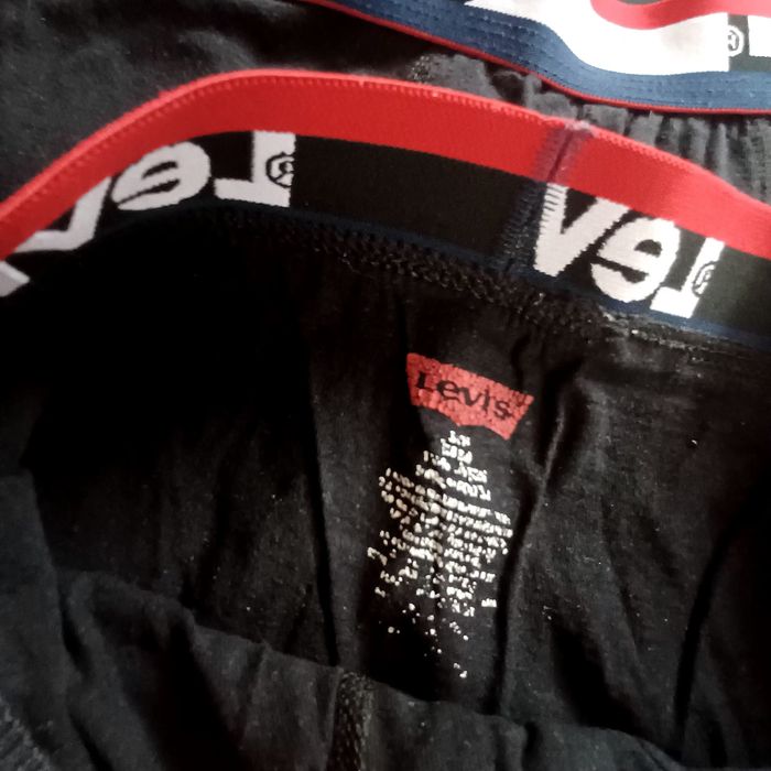 6 par czarnych bokserek Levi's