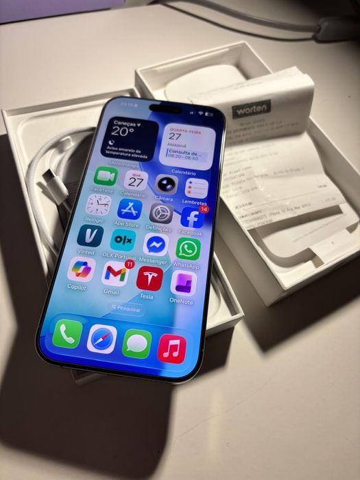 Iphone 16 Pro Max - 256gb - fatura e garantia