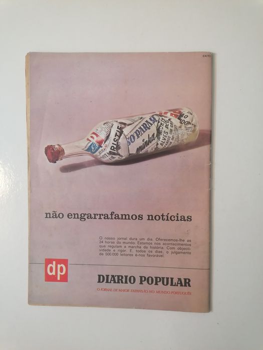 Revista R & T, Rádio e Televisão, com o número 826 de 9 Setembro 1972