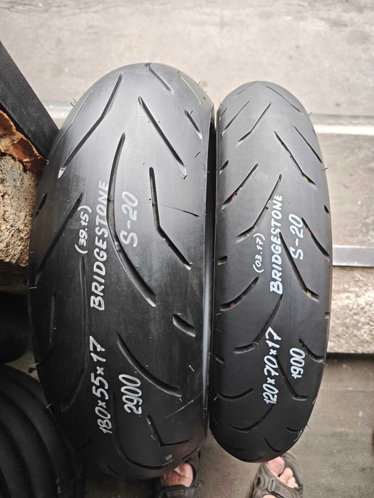 Мотошини комплект 120/70 + 180/ 55 R17