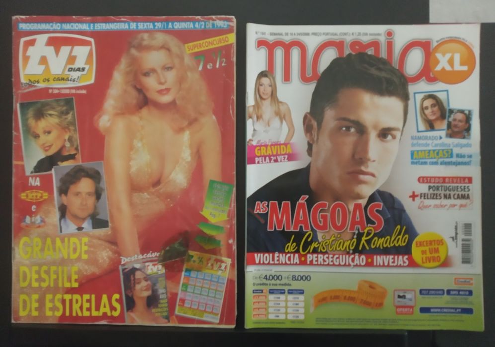 Revistas: Zoom, Max, Nus, A Bola, Manchete, FHM, El Passeante, Dahmane