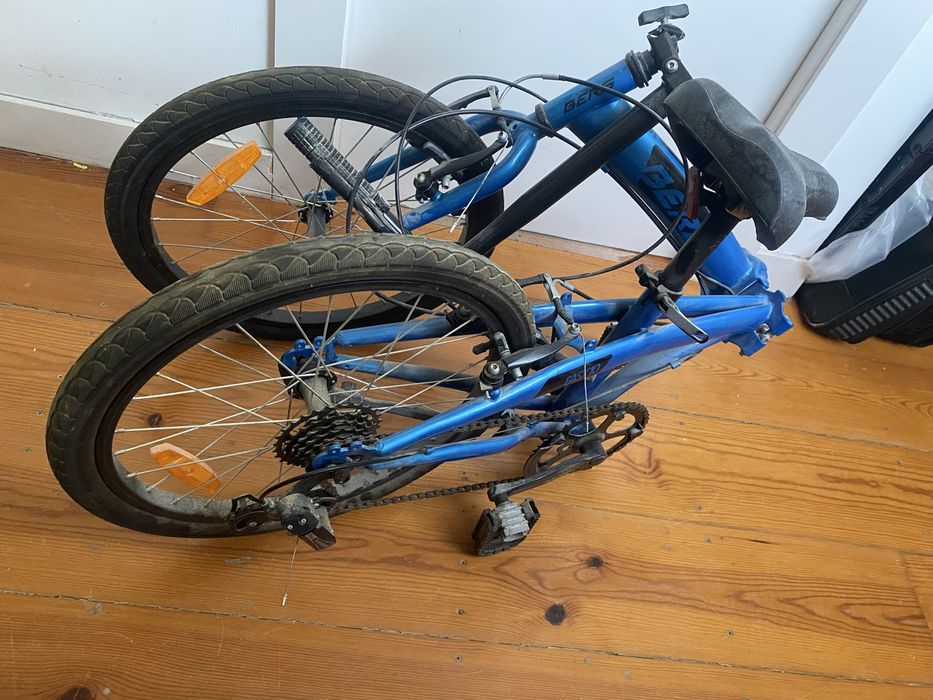 Bicicleta dobravel Berg /Sportzone azul
