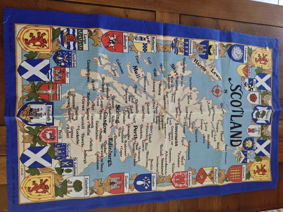 Pano Comemorativo Scotland