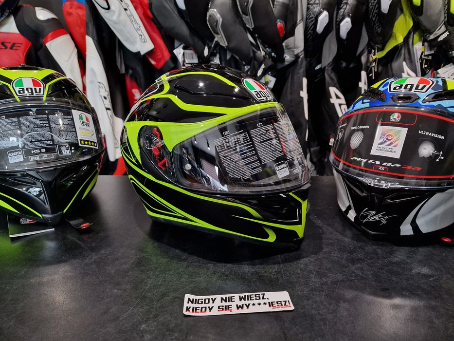 Kask AGV K-5 S Magnitude Black/Yellow 'XS !Promocja! !Sklep!