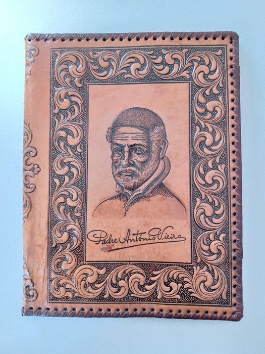 Capa Vintage em Pele Genuína anos 50/60, Padre António Vieira