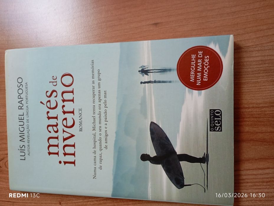 Livro "marés de inverno"