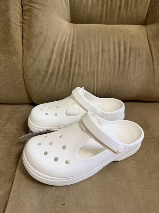 Крокси нові білий колір