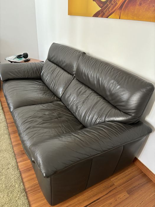 Sofa de pele da Chateau d'Ax