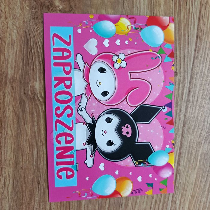Zaproszenie na urodziny dla dziecka