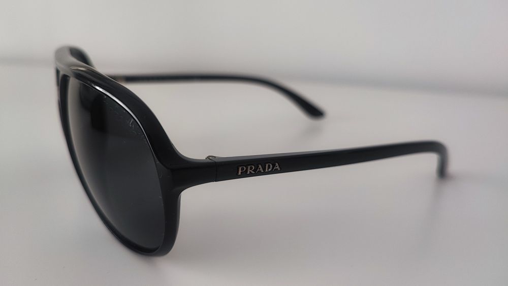 Prada - Óculos sol originais, estilo aviador - como novos