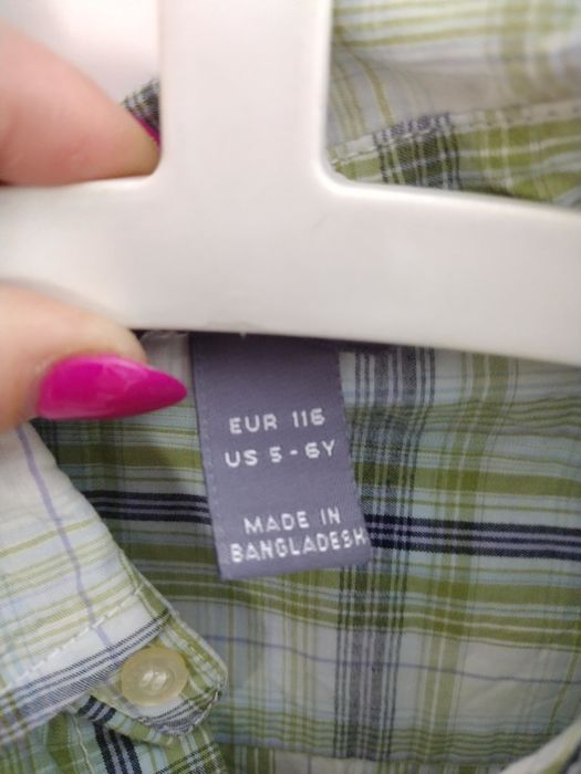 Koszula H&M rozmiar 116 dla chłopca