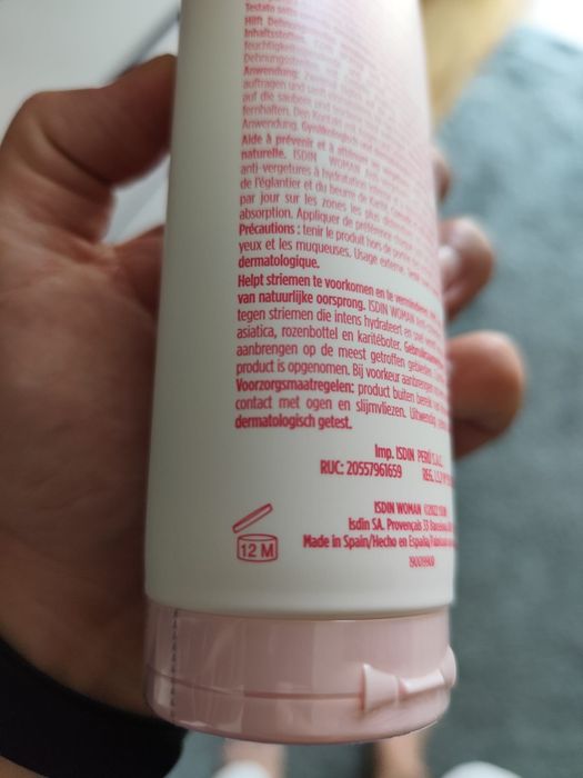 Creme anti estrias da Isdin