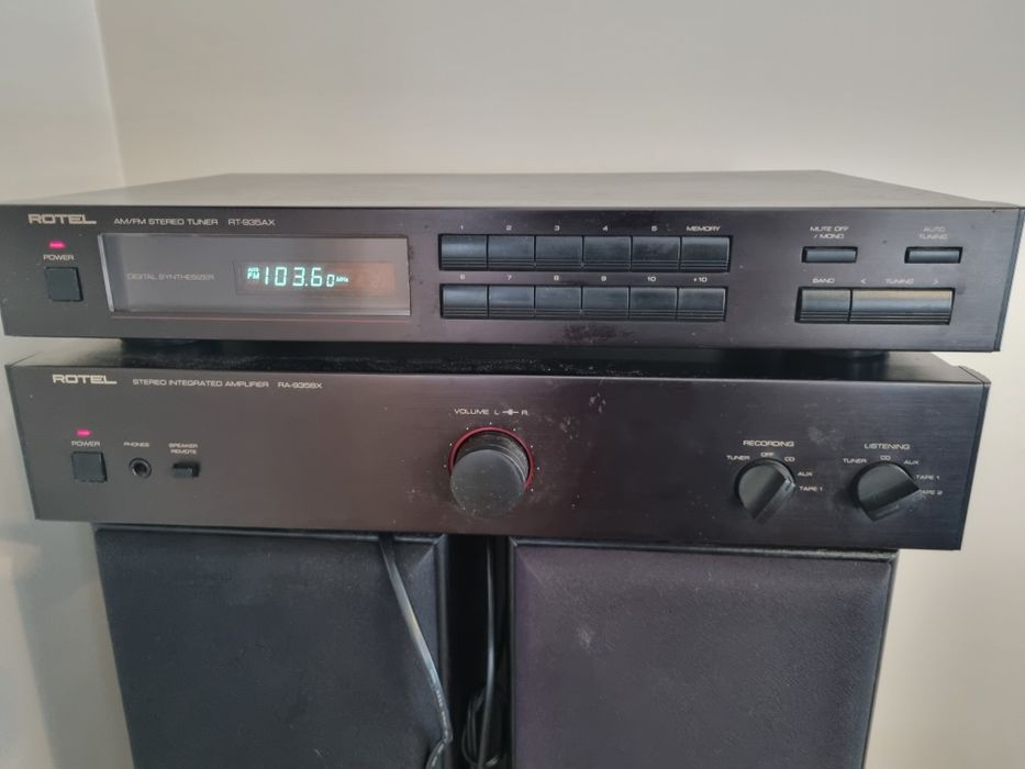 Wzmacniacz i tuner Rotel